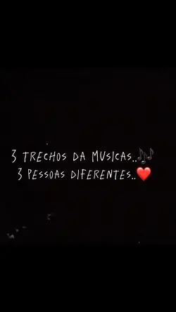 3 pessoas especiais