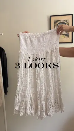 1 skirt 3 looks