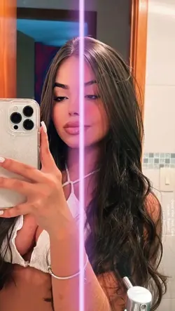 Efeito maquiagem