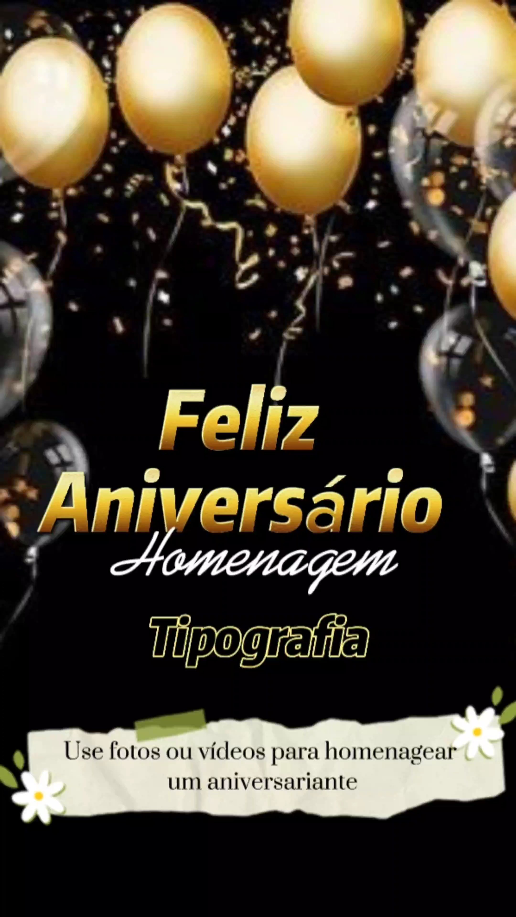 Feliz Aniversário 