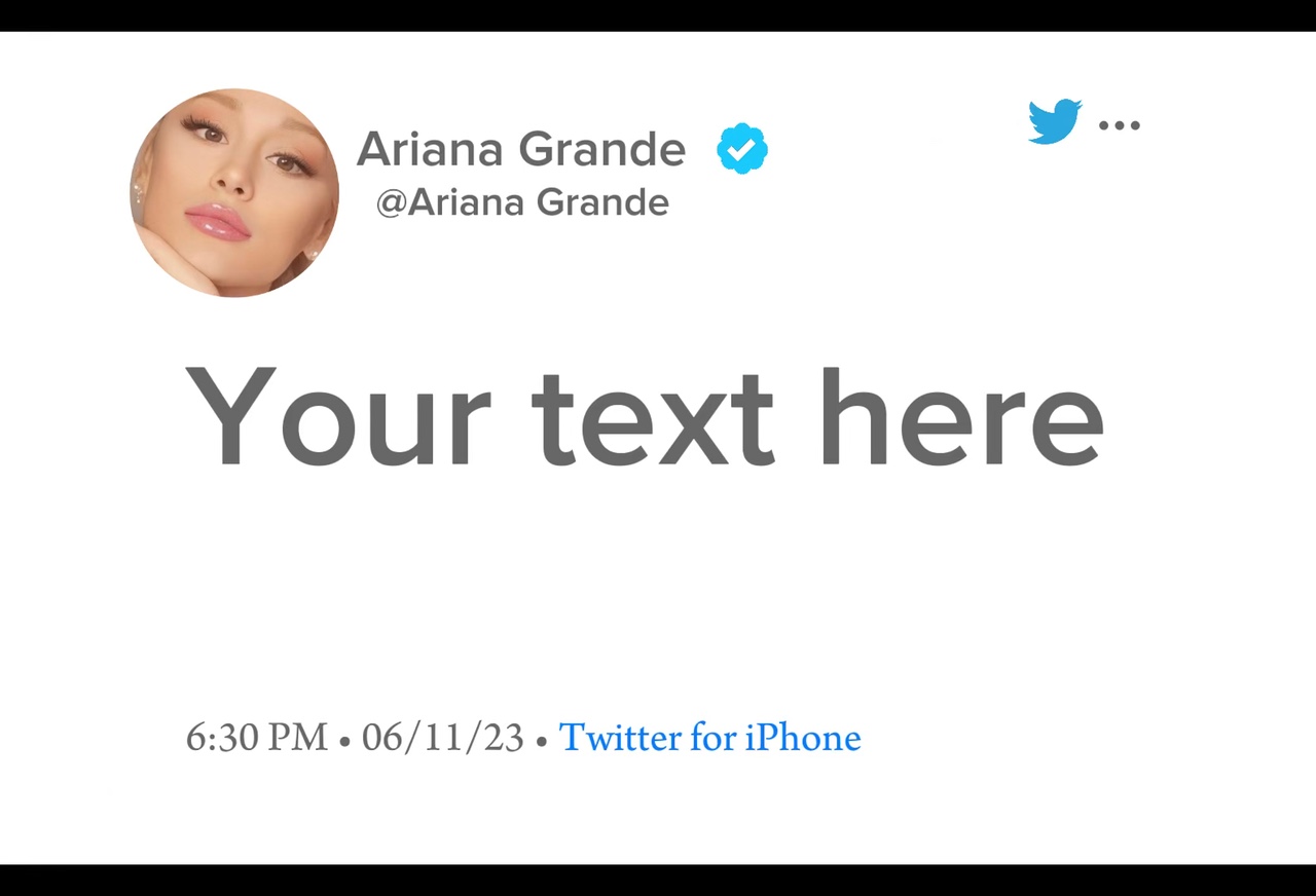 Ari tweeted about u