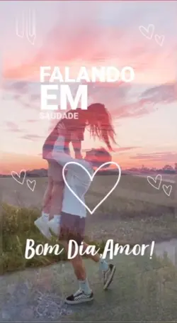 Bom dia amor 