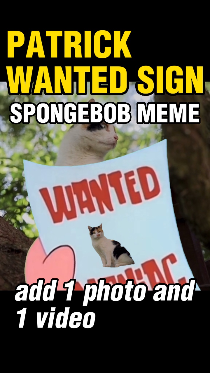 Patrick wanted sign