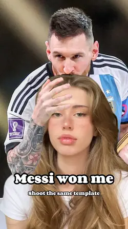 Messi won me