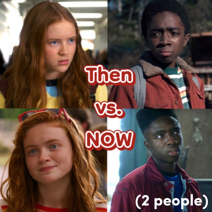 Antes vs. Agora ➡️2 pessoas.