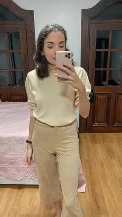 Transição de look