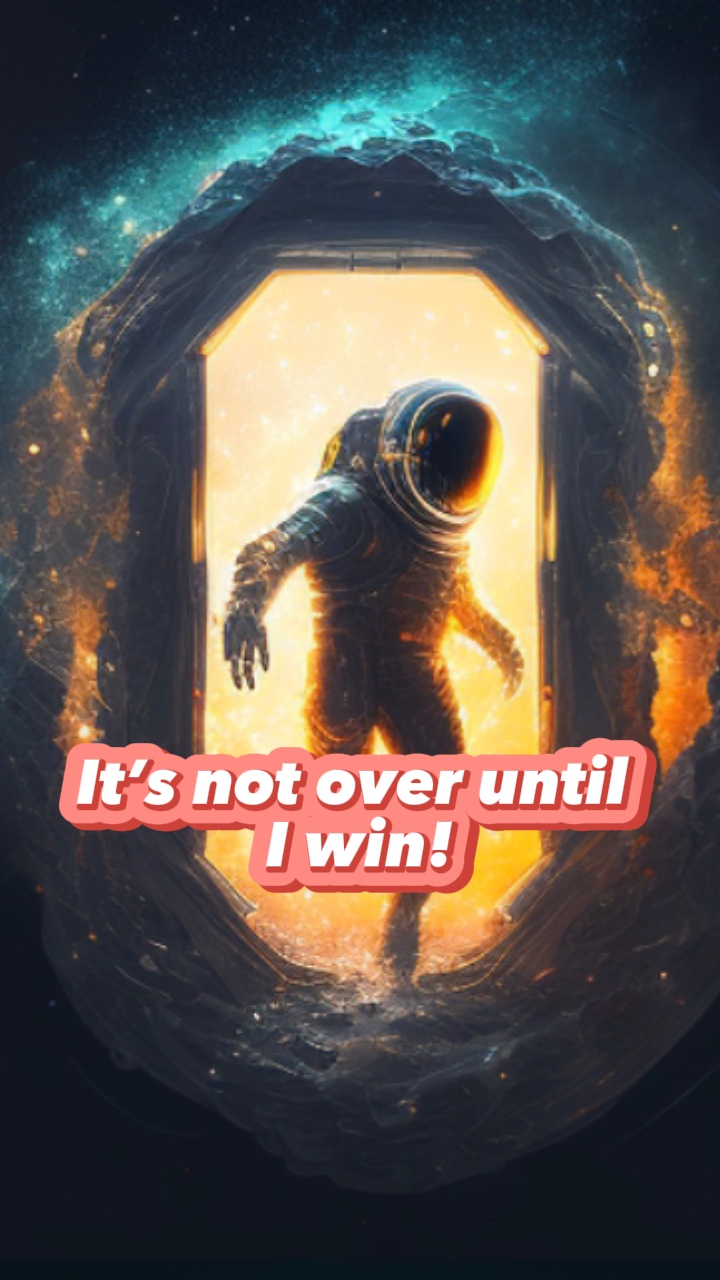 ¡No terminaré hasta que gane!