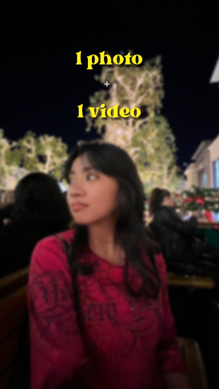 1 Bild + 1 Video 