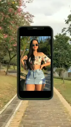 você no celular..