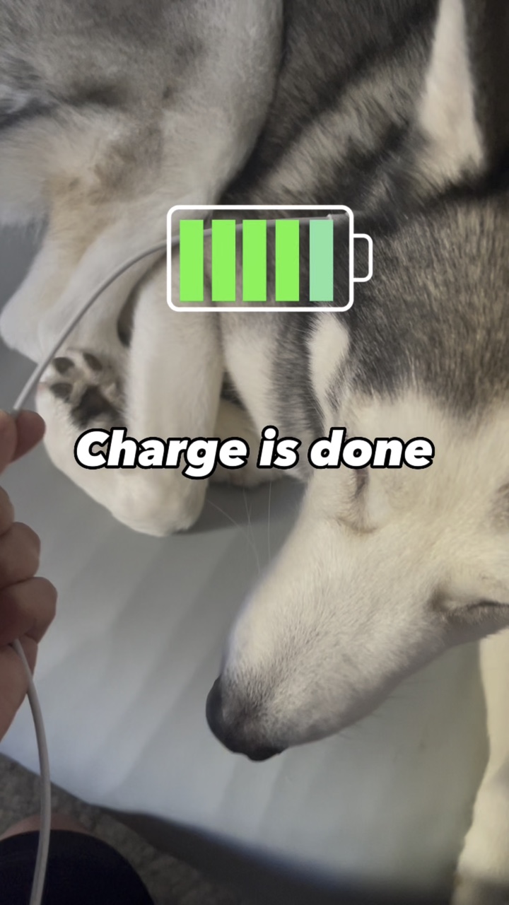 La charge est terminée 🔋