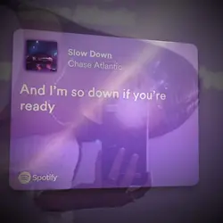 slow down 