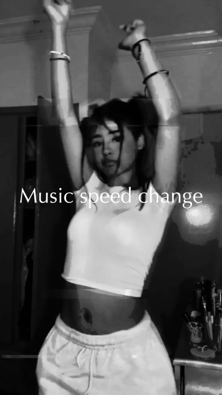 Changement de vitesse de la musique