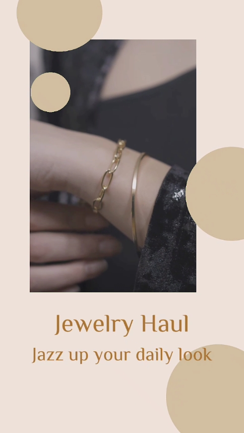 Elegant Style Template for Jewelry