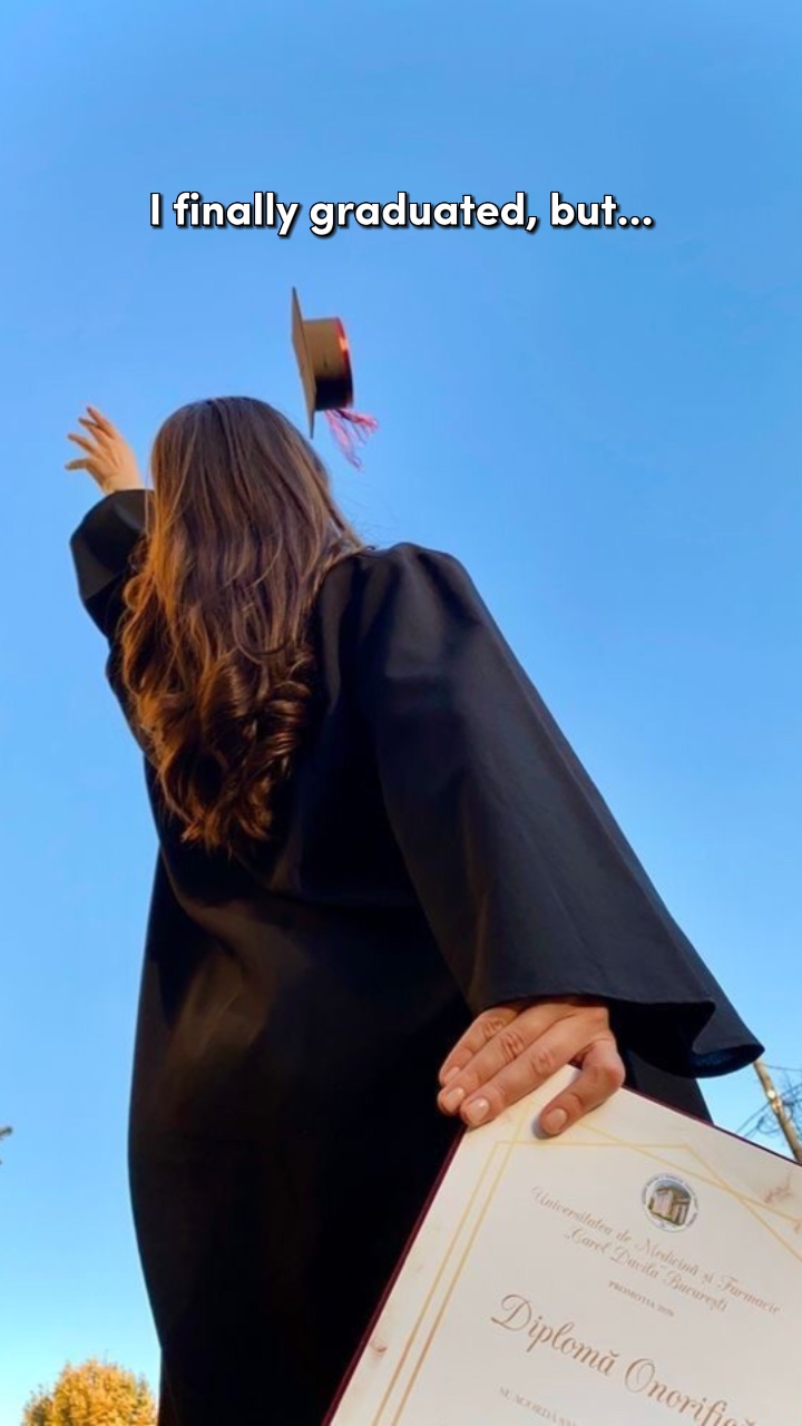 Me gradué, pero...❤️‍🩹