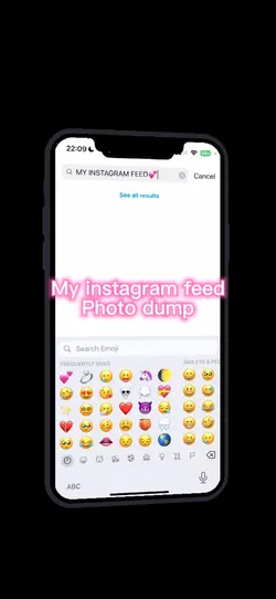 My instagram feed💕