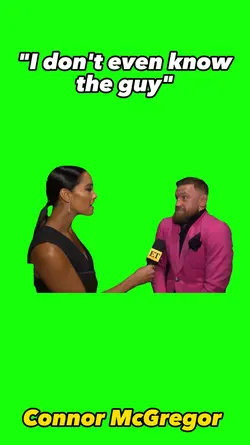 I don't know the guy