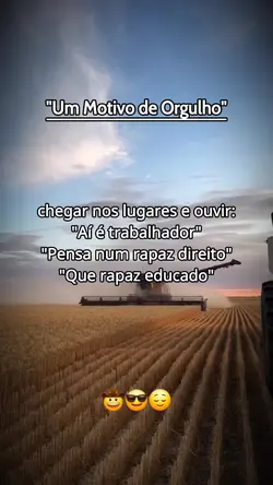 motivo de orgulho 