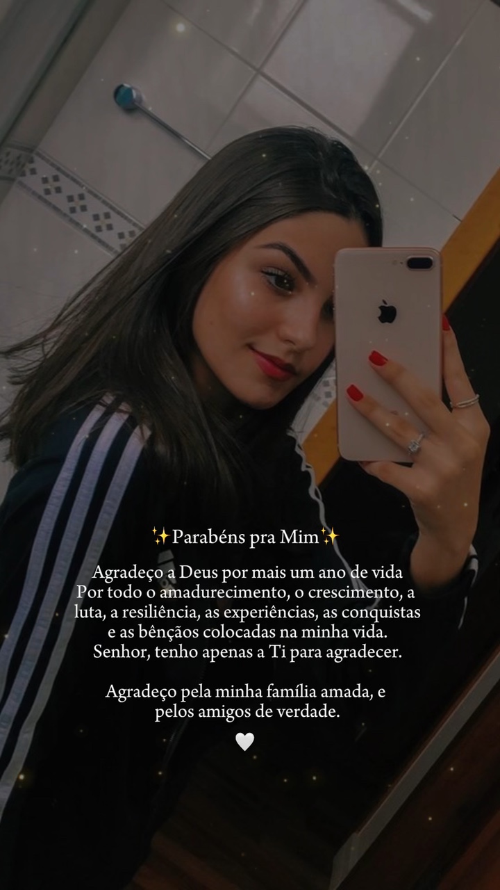 Parabéns pra mim 