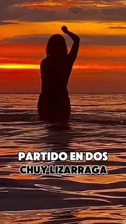 Partido en dos ❤️