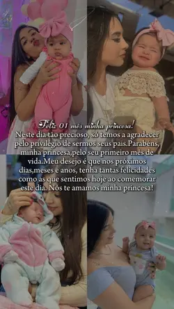 Feliz 1 mês