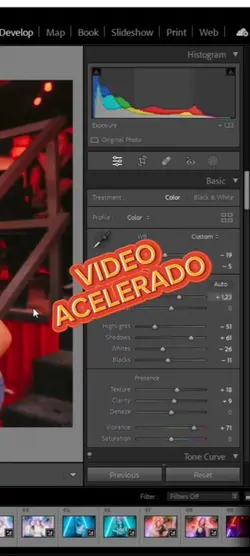 Vídeo acelerado