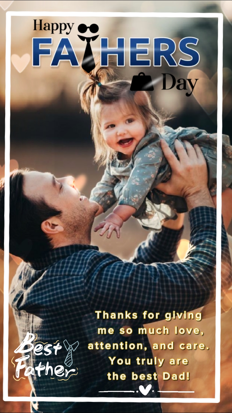 Frame father's day