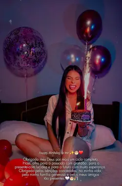 meu aniversário 