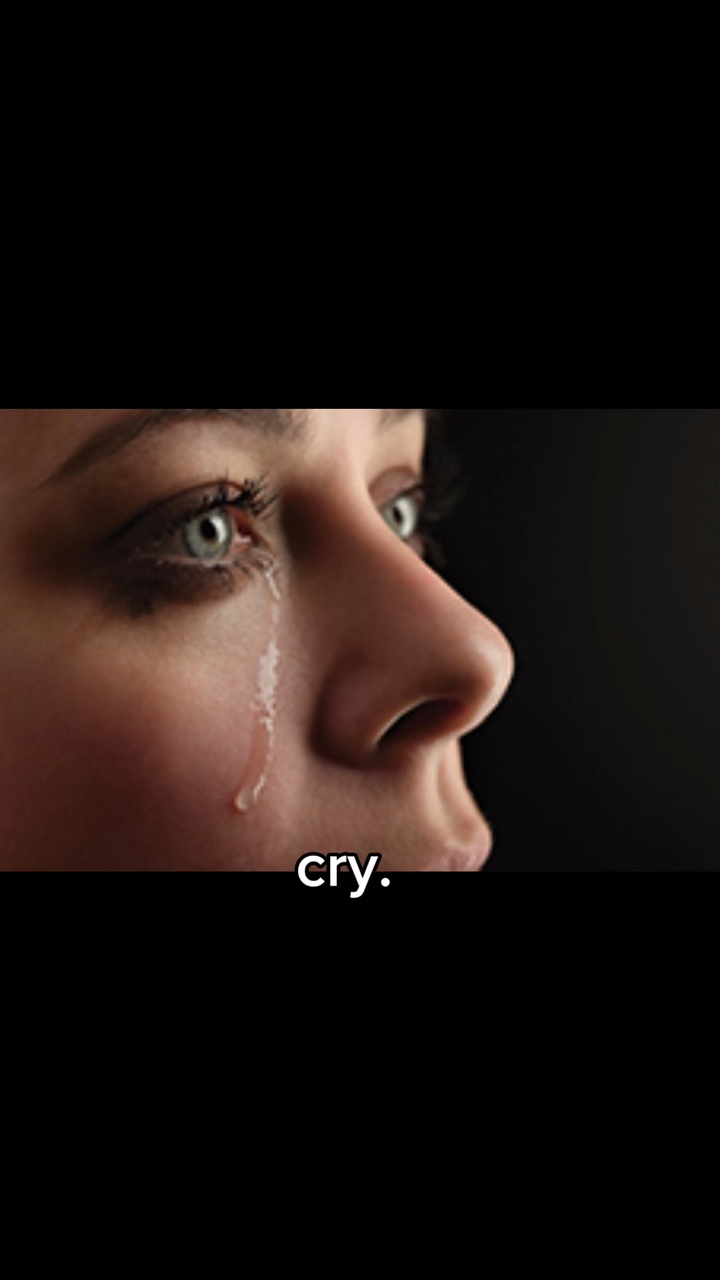 Chorar ou.. chorar.