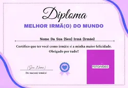 diplomamelhor irmão 