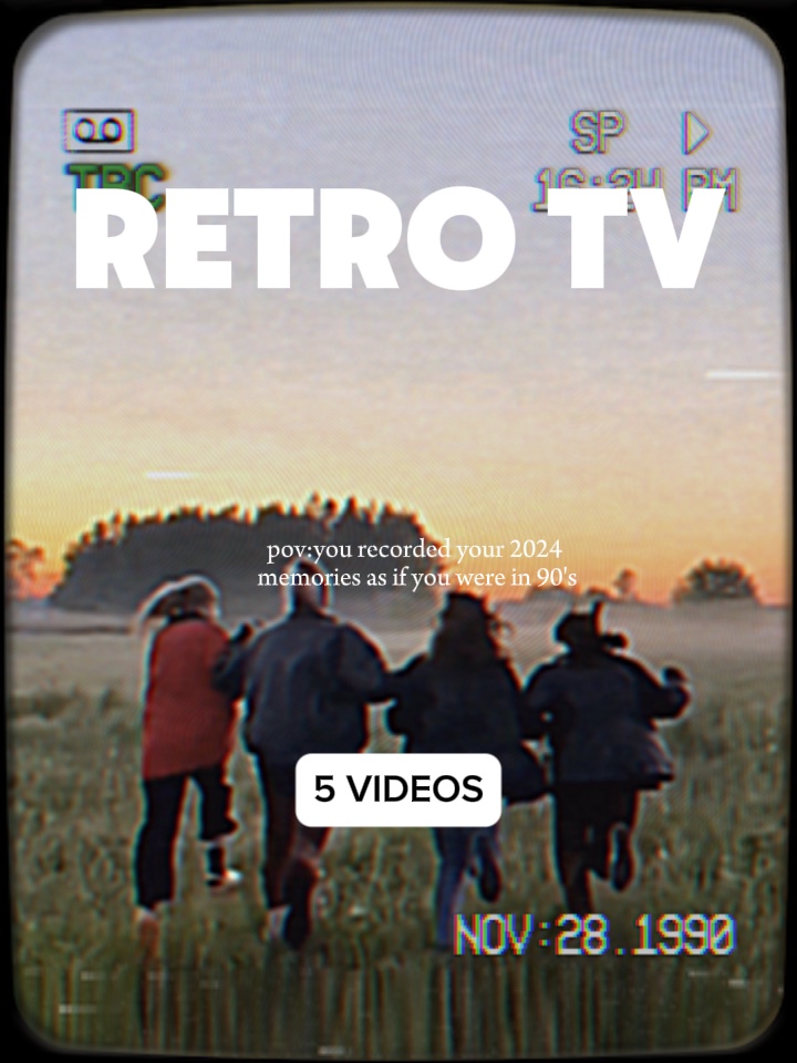 Recuerdos en la televisión retro