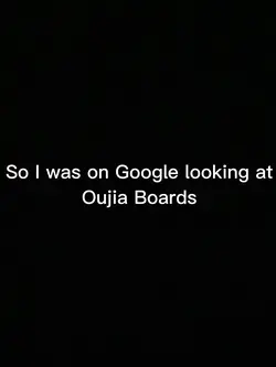 Oujia board meme