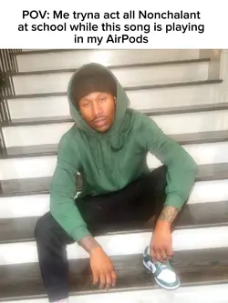 Nonchalant AirPods🤫