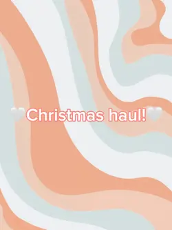 🤍Christmas haul🤍
