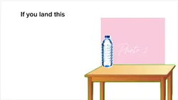 Water bottle flip ๐