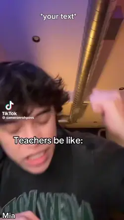 Teacher be like