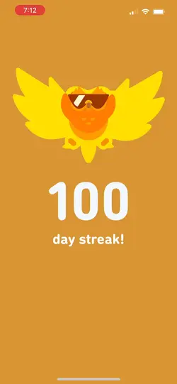 100 day streak
