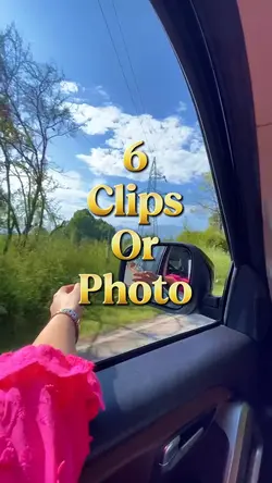 6 clips or photo