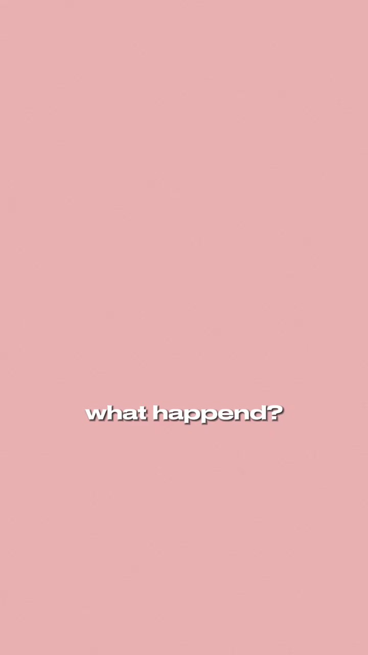 what happend to you?
