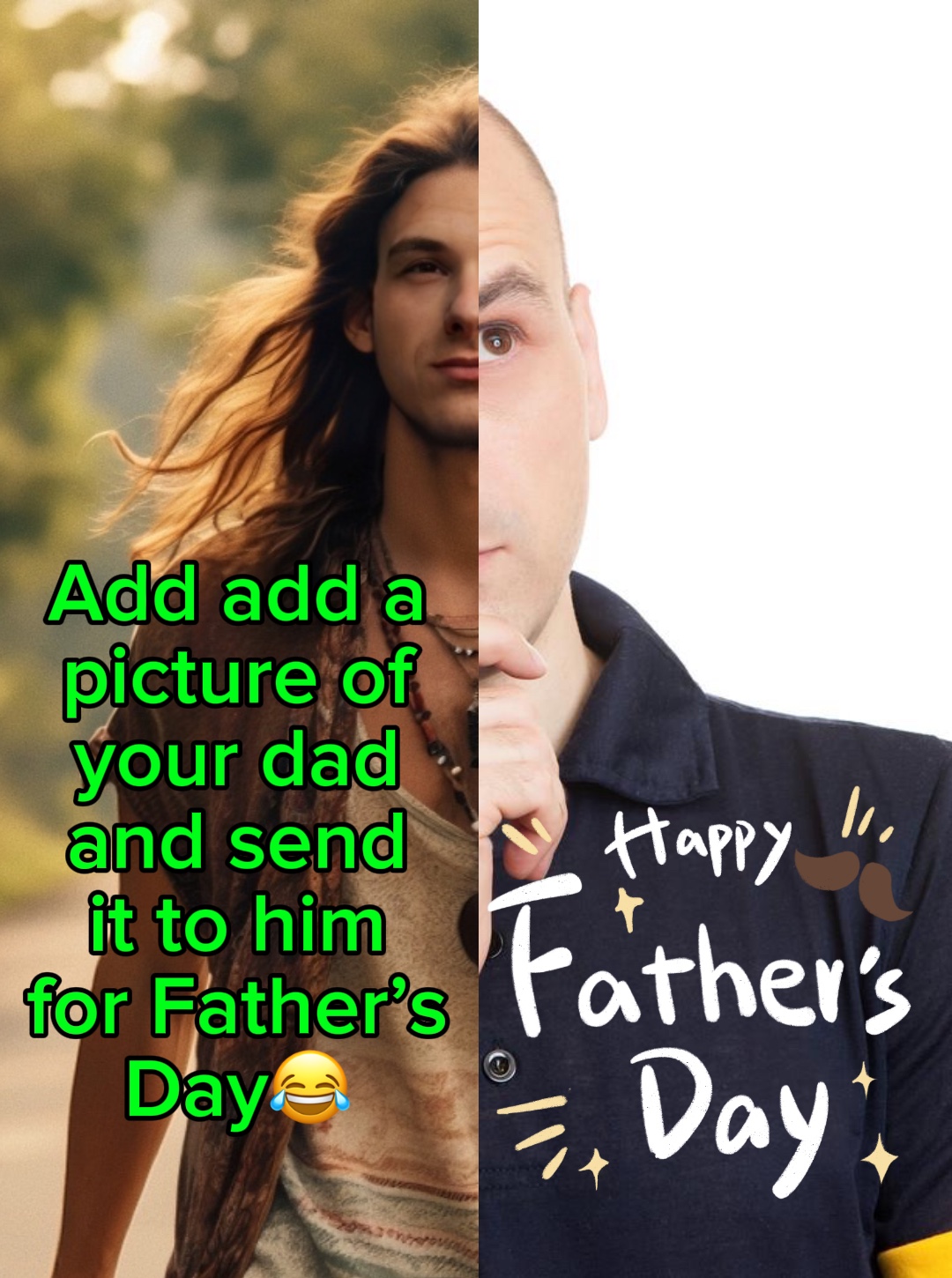 Día del Padre, así que cabello