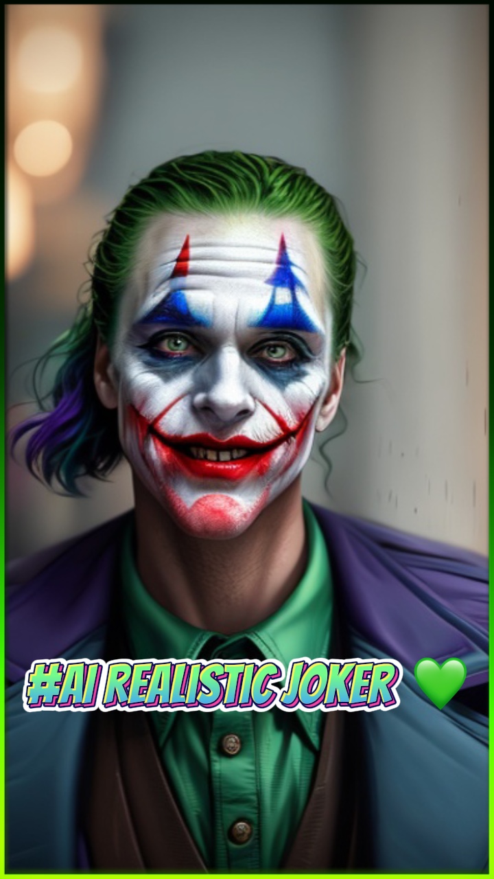 # AI Realistischer Joker💚