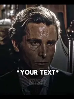 Patrick Bateman Sad