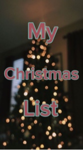 Mi lista de Navidad