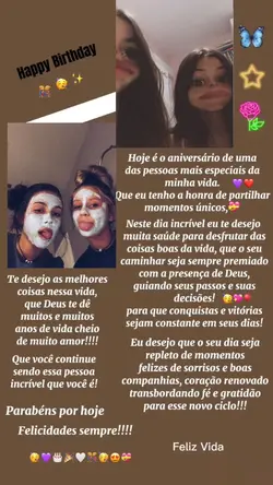 Feliz aniversário 