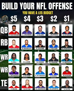 Build your nfl team