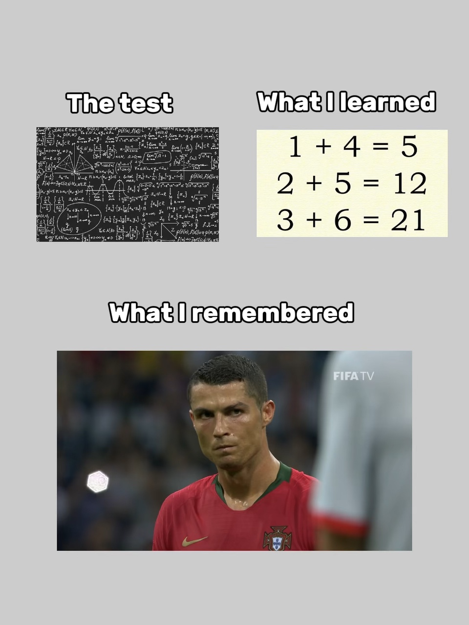 What I remembered 