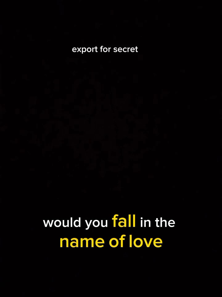 export for secret