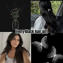 Black brunette