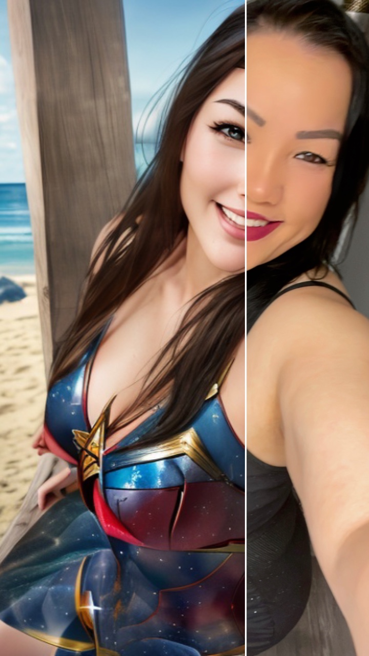 Filtro Mulher Maravilha🔥