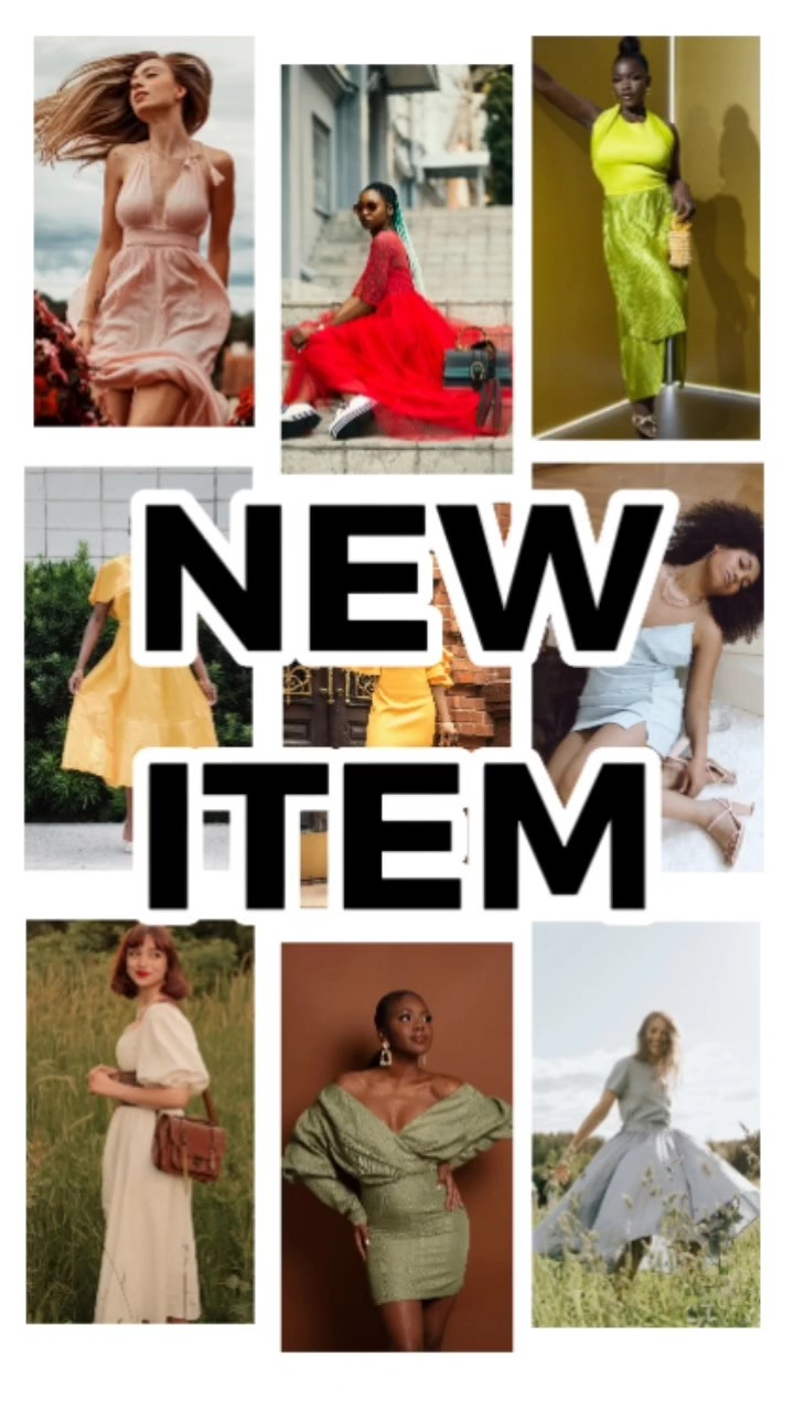Dress Product Display TikTok Style 