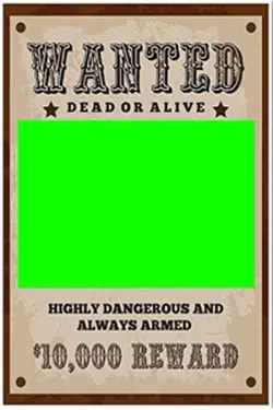 wanted poster